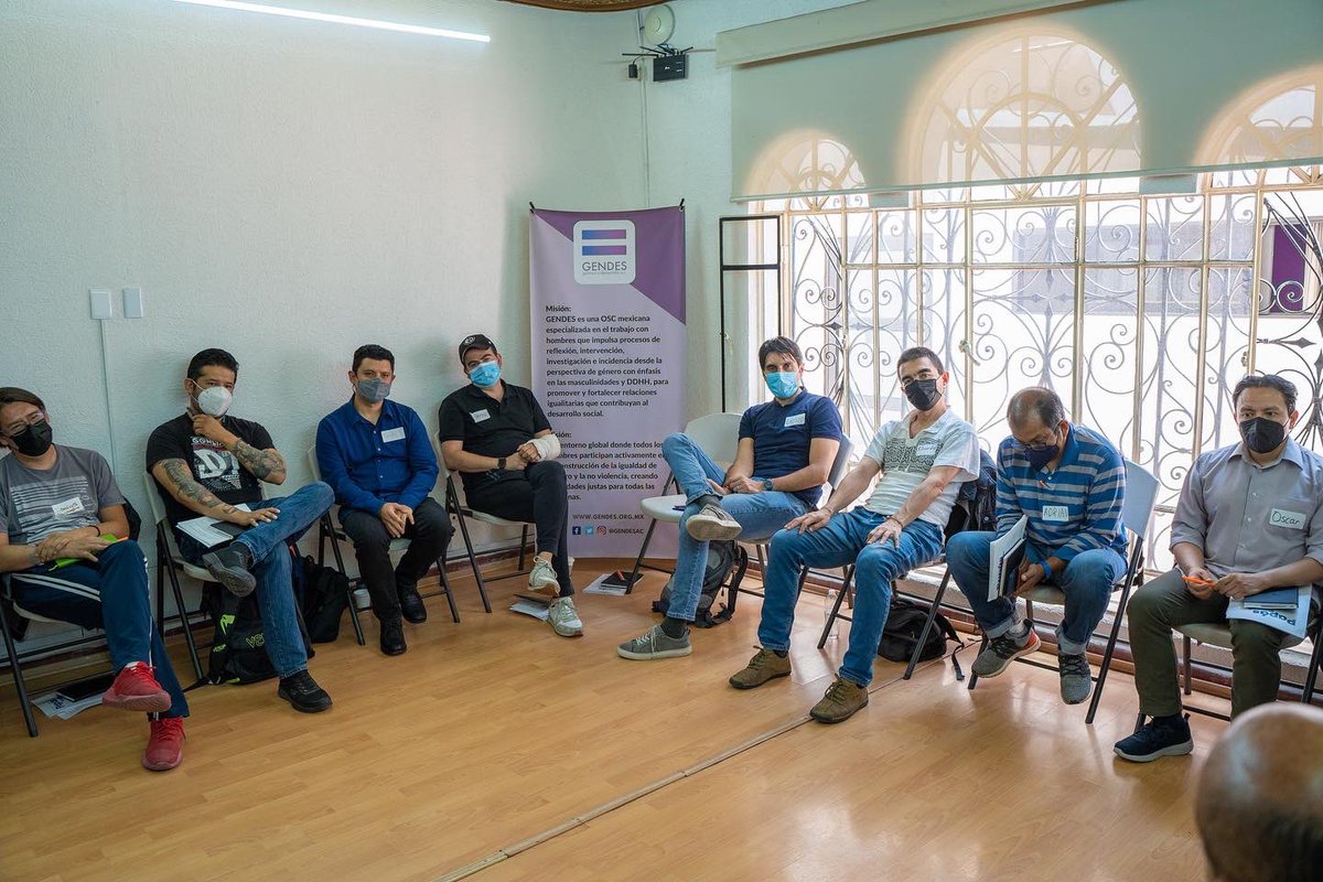 SwedeninMX's tweet photo. Así fue nuestro último taller #GlobalGuyTalk sobre la #paternidad y #coresponsabilidad 📸👨🏻🍼esto concluye el proyecto #GlobalGuyTalk junto a @GENDESAC y @ONUMujeresMX @MakeEqual
#HeForShe #masculinidadespositivas #masculinidad #MakeEqual #PoliticaExteriorFeminista https://t.co/VHgcXRTSBH
