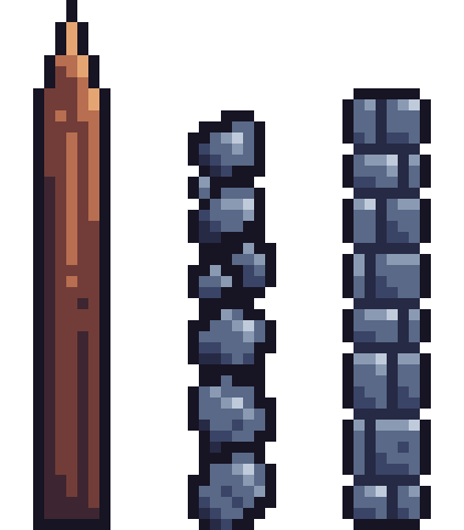 darkdragon_game's tweet photo. Just created some walls to protect the town from zombies
.
#pixelart #gamedev #Pixel #pixelartist #gamedevelopment #gamedesign #gamedeveloper #indiedev #indie #IndieGameDev #art #gameart  #ArtistOnTwitter https://t.co/Wfuct9MupO