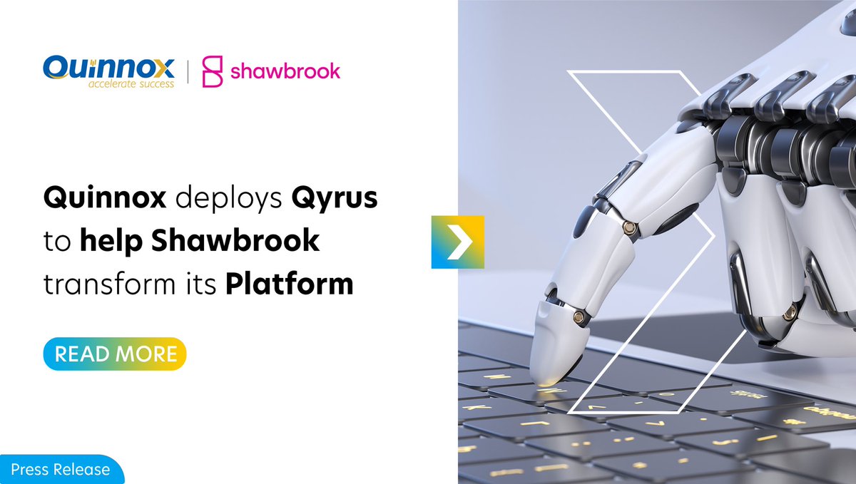 QuinnoxInc's tweet photo. Quinnox deploys Qyrus to help Shawbrook transform its Platform. Read more - https://t.co/qYG6omqANe

#Shawbrook #Quinnox #Qyrus #digitaltransformation #BFSI #testautomation #banking #PressRelease #PR #acceleratesuccess #testing #automation @ShawbrookBank @QuinnoxInc https://t.co/Lndc345M91