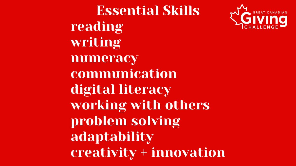AdultLearningNH's tweet photo. Essential Skills are the skills that people need for learning, work and life. Support LNH TODAY! https://t.co/c03mv9PxBN Help us win $20,000! Every $ donated in June enters us for a chance to win. https://t.co/w4yUiNTcjL