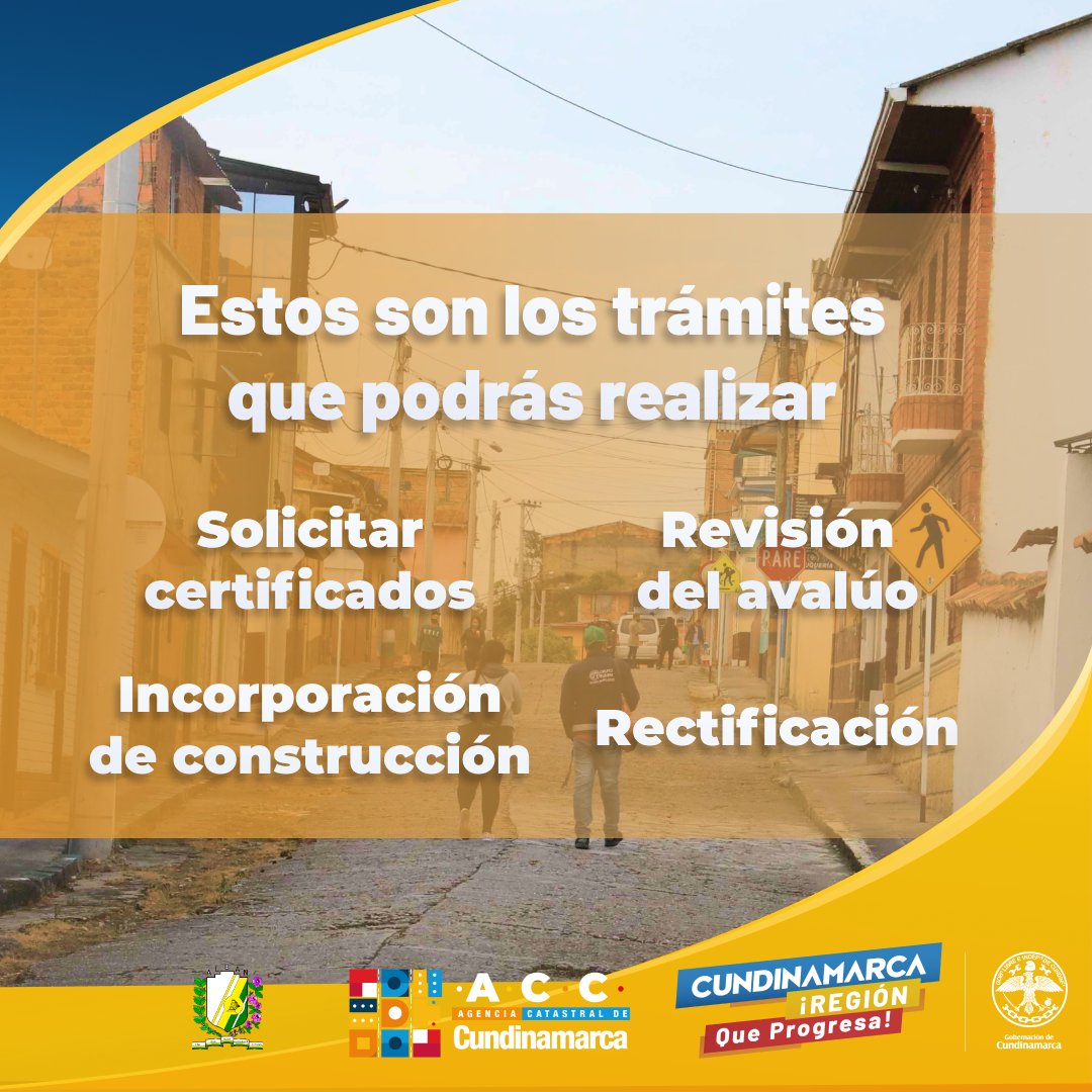 ACatastralCund's tweet photo. La A.C.C, informa a toda la comunidad de ALBÁN, que el JUEVES 16 DE JUNIO, realizaremos una JORNADA DE TRÁMITES CATASTRALES. Los esperamos desde la 8:30 a.m hasta las 4 p.m, en la Alcaldía Municipal, primer piso. Web: https://t.co/Of8tBjLwfm @AlbanCundi https://t.co/IGl8o43VpM