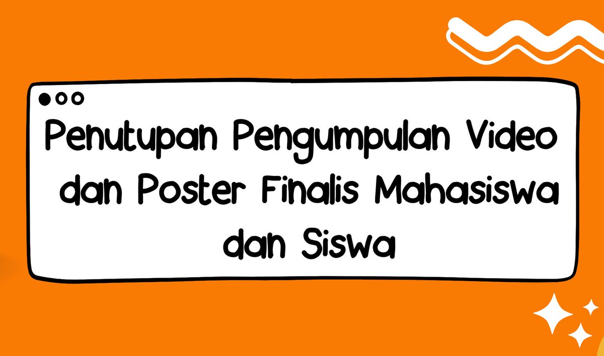 LKTIN_IASC's tweet photo. [PENUTUPAN PENGUMPULAN POSTER DAN VIDEO IASC IX 2022]

Hai, Future Scientist 👋🏻
Bagaimana kabarnya? 😃

Setelah berbagai tahap yang telah dilalui, pengumpulan video dan poster finalis resmi DITUTUP!
https://t.co/97qkOMfl4R https://t.co/6BWwJnKgk4
