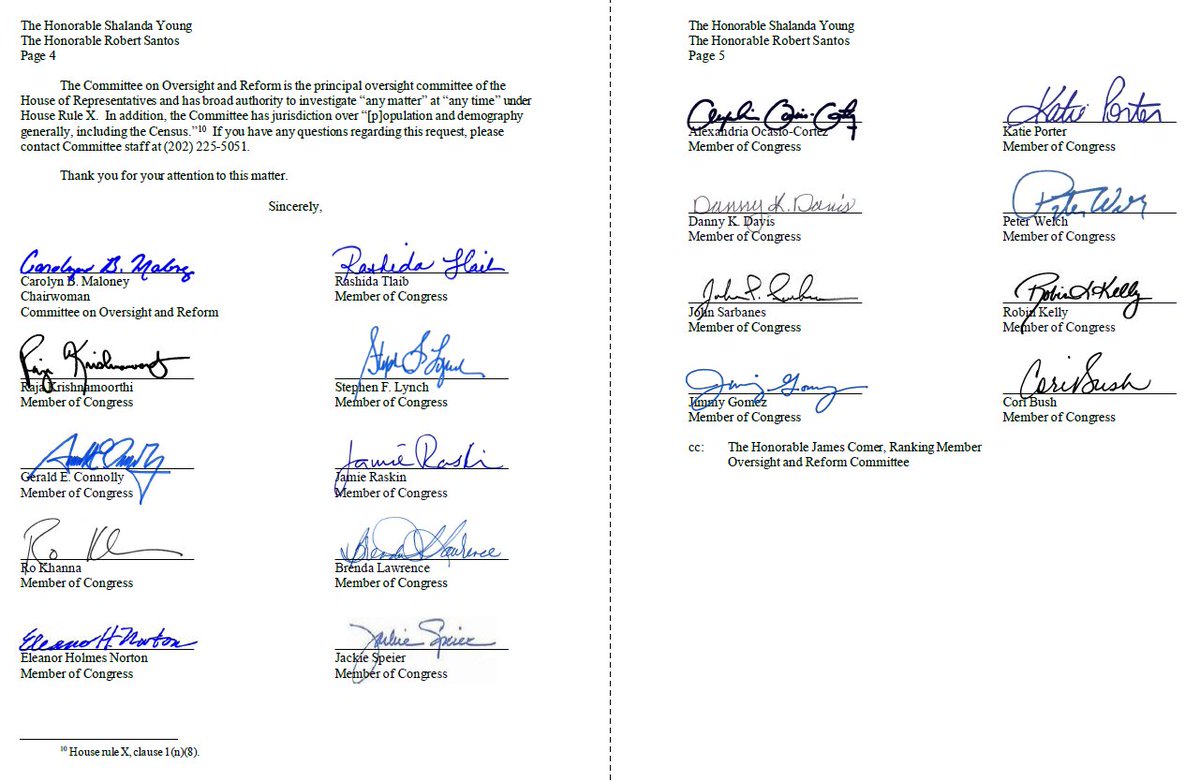 NEW: House <a href="/OversightDems/">Oversight Dems</a> Chair <a href="/RepMaloney/">Carolyn B. Maloney</a> &amp; <a href="/RepRashida/">Congresswoman Rashida Tlaib</a> lead a letter urging @OMBPress Dir. <a href="/ShalandaYoung46/">Shalanda Young (Archived)</a> to change federal data standards to add a category for people of Middle Eastern or North African descent, who are currently categorized as white
oversight.house.gov/sites/democrat…