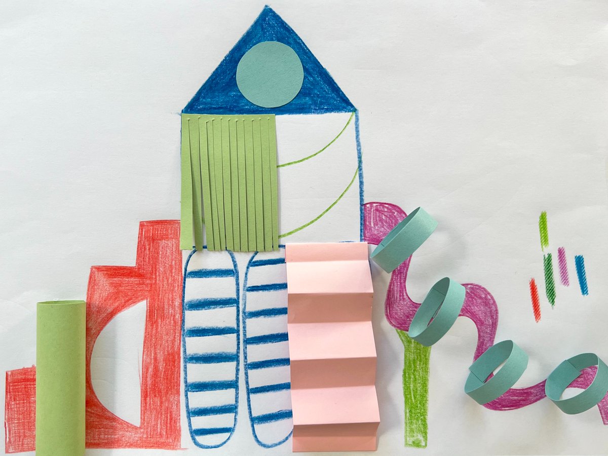 BethanDurie's tweet photo. Great session this morning with #vandaschools @V_and_A working with KS2 students to redesign a reading space. The students took inspiration from the museum's 20th century collections including the work of  Ettore Sottsass. #makealong #designchallenge #collectmakeshare #Sottsass https://t.co/Lj48cdRbzv
