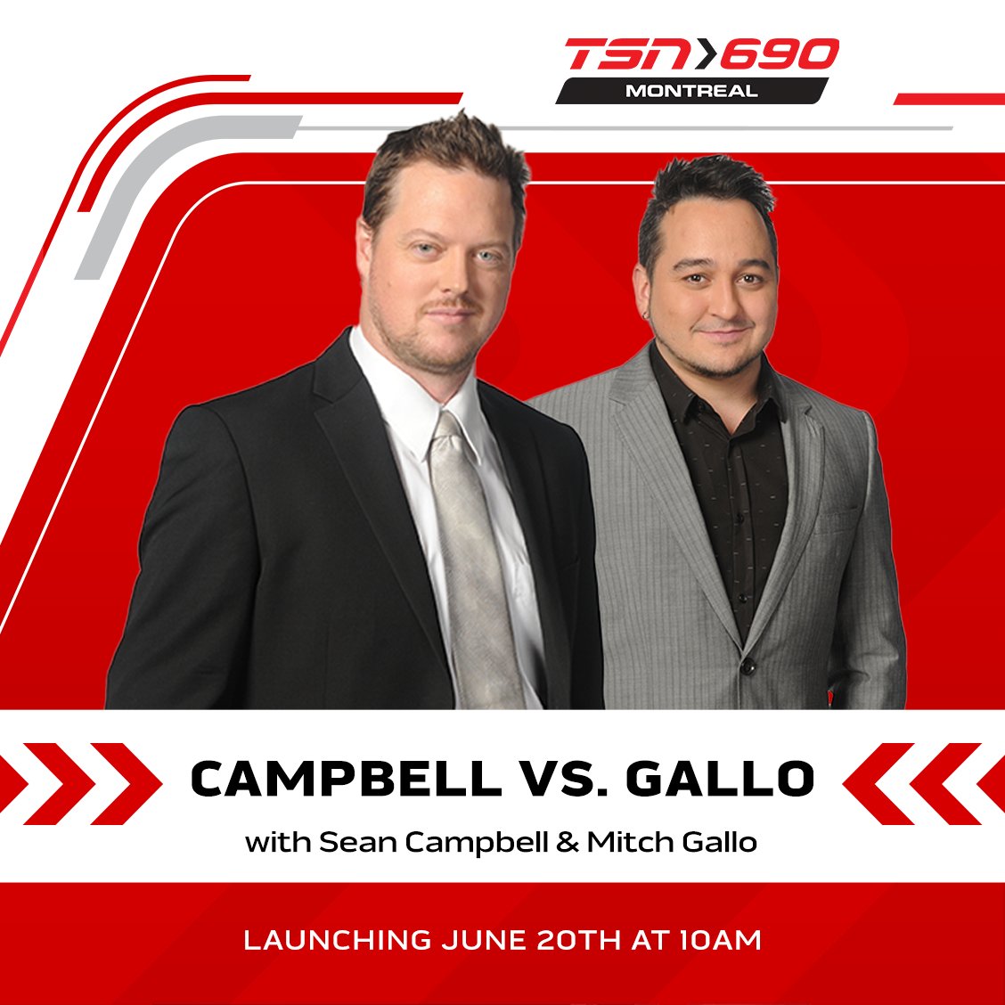 MitchyGallo's tweet photo. SPECIAL ANNOUNCEMENT!

I will be starting a new show from 10am-2pm with @seanrcampbell !

I want to thank @HunterZThompson for an amazing 11+ years on Melnick in the Afternoon. Being on the same show for a decade is something I'm extremely proud of. 

Time for new #tsn690 https://t.co/W9NAtm5IRW