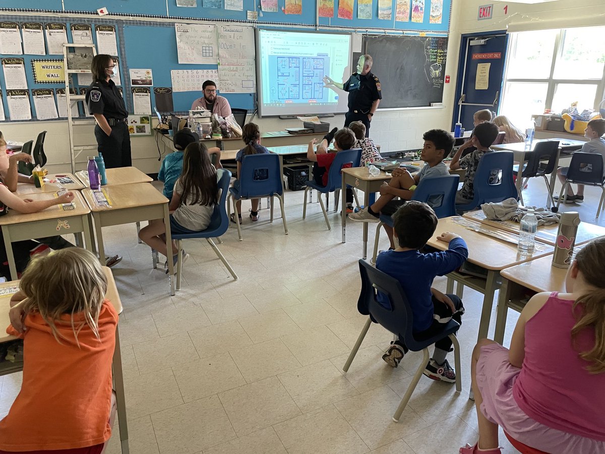 Thank you Trent Lakes Fire Rescue for helping us understand how to create fire safety plans for our home.