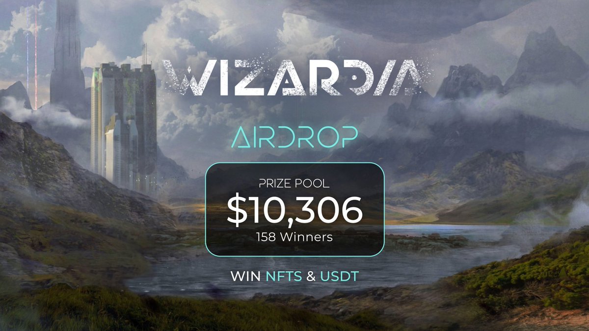 CoinEmre5's tweet photo. Wizard Topluluk Airdrop 👇

65 X $50
75 X $25
15 X $255 DEĞERİNDE NFT
3 X  $931  Wizard NFT

https://t.co/DypY62xYF7

Önceki Wizardia Airdrop Sonucu👇

https://t.co/ExPjL4f93p

#Airdrop #Airdrops  #Giveaway #meta #Metaverse #NFTGiveaway #NFTs #NFT #Whitelist #Gleam #Wizardia https://t.co/JMPRnlEPYS