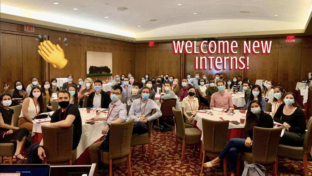 WCM_MedChiefs's tweet photo. So excited to welcome our new interns today - Orientation is off to a great start! #newkidsontheblock #allsmiles https://t.co/QwdBXkUtdh