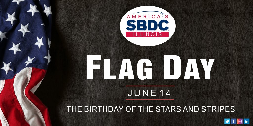 IllinoisSBDC's tweet photo. The American flag has stood as a symbol of freedom, hope, and opportunity for over 240 years. We celebrate it with pride.
The #IllinoisSBDC helps #smallbusinessowners make the most of their opportunities. https://t.co/nqqi84XVGU
#FlagDay #SmallBusinessSupport #TrustedResource https://t.co/EGJoQm4dDG