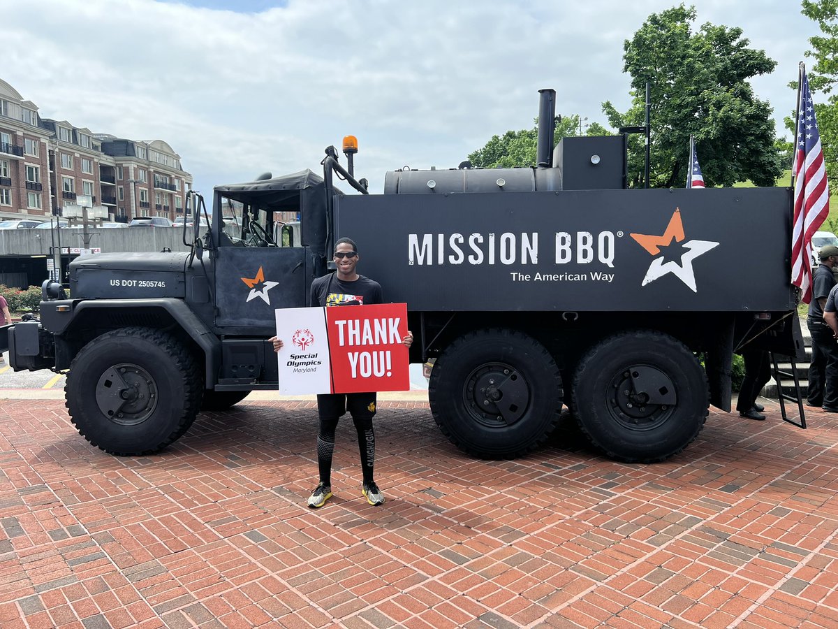 Thank you <a href="/BaltimorePolice/">Baltimore Police</a>  &amp; <a href="/MDLETR/">Maryland_LETR</a> getting ready to run  today in Baltimore supporting all of our <a href="/SpOlympicsMD/">Special Olympics Maryland</a> athletes. Through Sport creating a world where opportunity is not limited by disability. #ExperienceInclusion