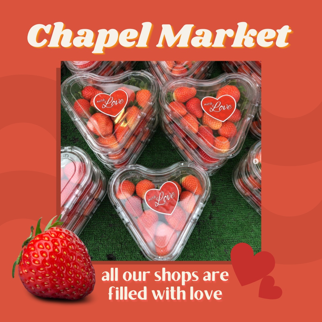Get some strawberries filled with love and care! 

#Strawberry #Red #Love #Care #Chapel #Market #ChapelMarket #Berry #Heart #Deals #Offer