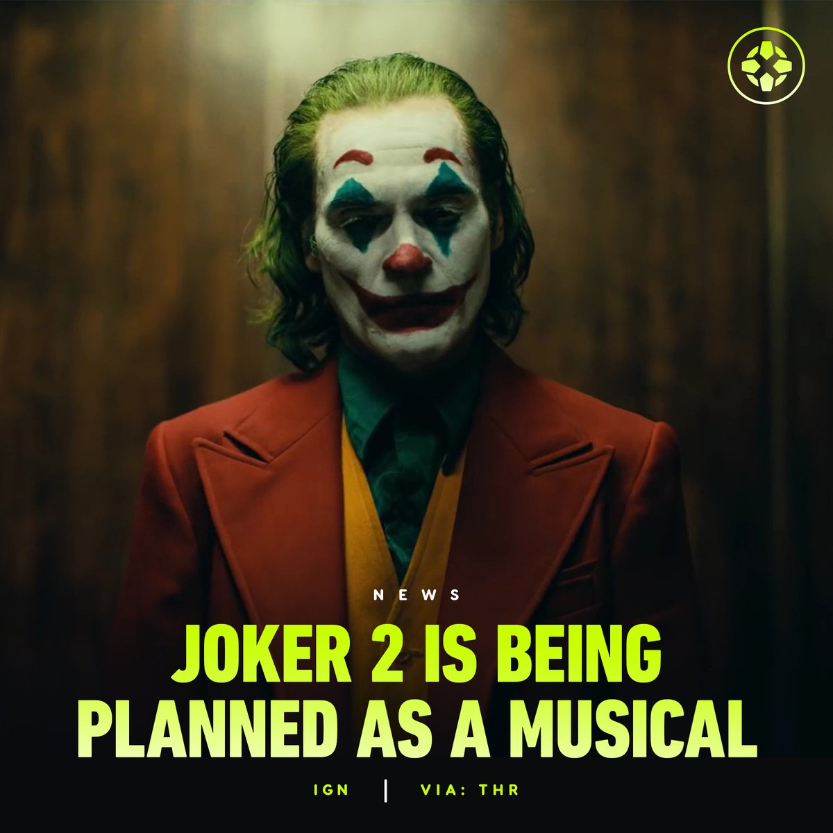 IGN's tweet photo. The sequel to 2019's Joker very well may be a musical, sources say, with Lady Gaga allegedly in early talks to star as Harley Quinn. https://t.co/uyYwopAtJ2 https://t.co/XK5AtliW12
