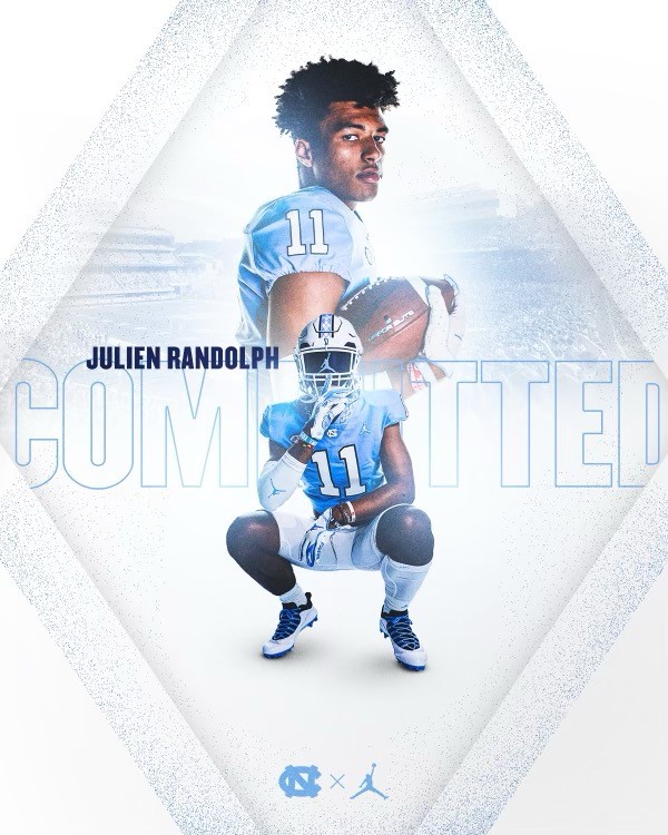 My recruitment is closed, I am 110% committed to @UNCFootball! Thank you to my friends, family and coaches who helped guide me through this process. @Coach_JLilly @CoachMackBrown #BeUnrivaled #GoTarheels @__alexwhite @rjwindows @IndyHSFootball @va_xtreme_elite @D1SASpartans