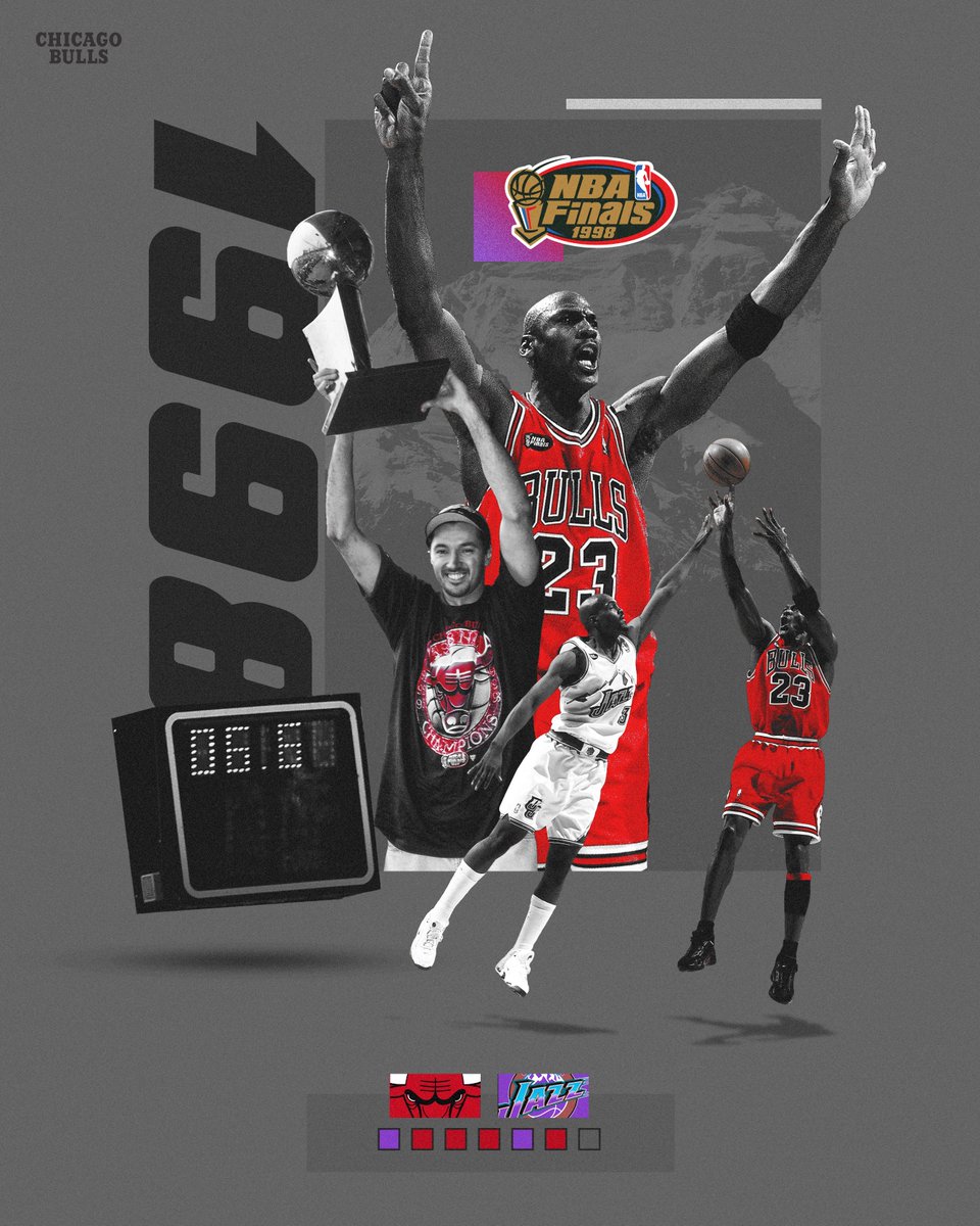 chicagobulls's tweet photo. 🏆🏆🏆🏆🏆🏆

24 years ago today, we won our 6th title. https://t.co/tQqRhVTIP1