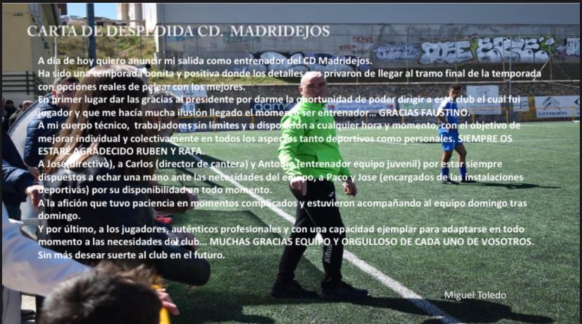 Gracias <a href="/CDMadridejos_Of/">C.D.Madridejos</a> 💙