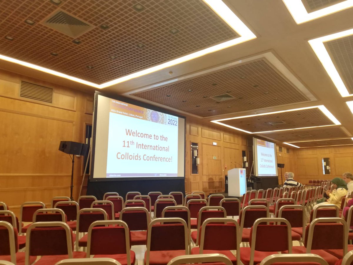 Excited to be attend and present my work on 11th International Colloids Conference in Lisbon. 👩‍🔬🙃#COLL2022 <a href="/BiocollLAB/">Szilágyi Lab</a>