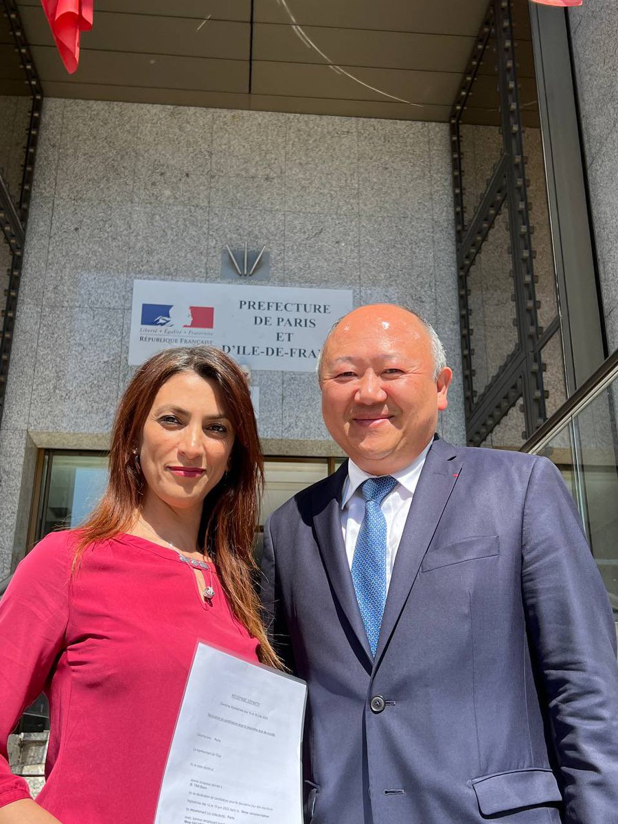 ✅ Candidature déposée pour le second tour des #Legislatives à #Paris13 ! #circo7509

🗳 Dimanche 19 juin, chaque voix va compter face à l’extrême-gauche. 

#Ensemble, faisons le choix d’une France qui avance !