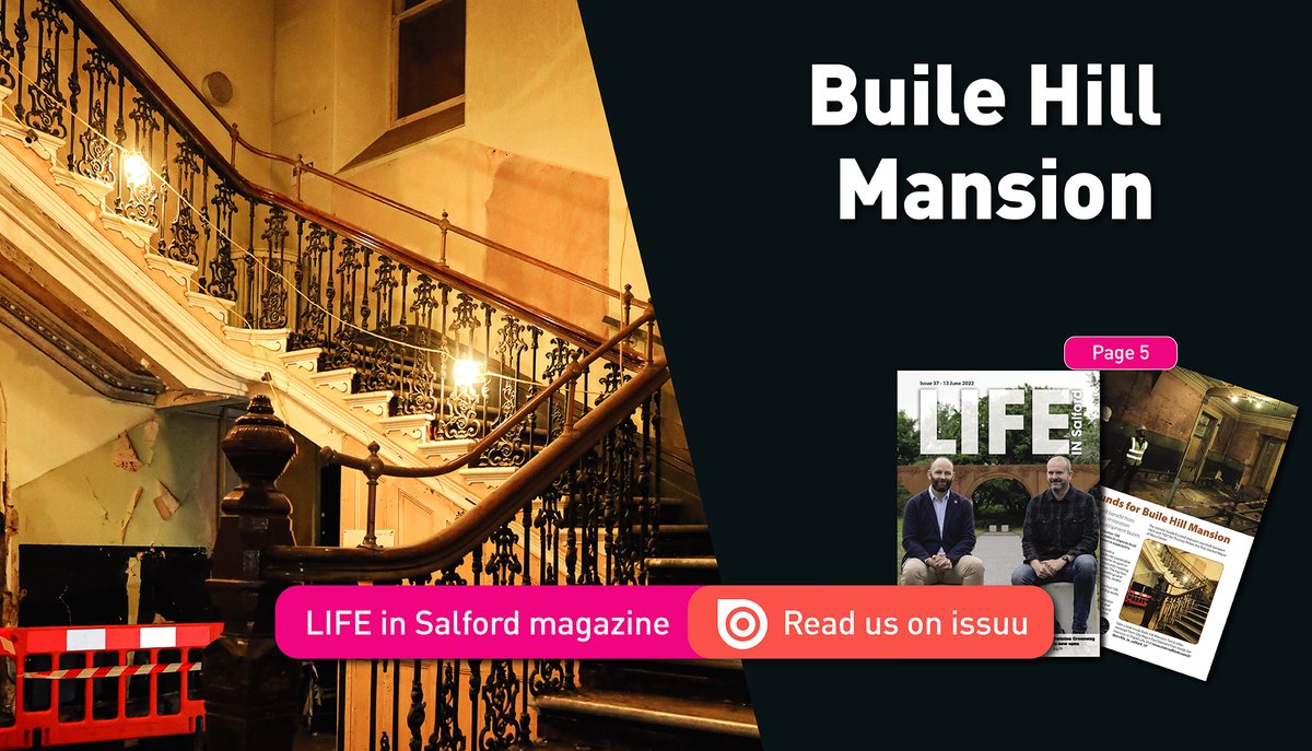 Work to restore Buile Hill Mansion is underway and I was privileged to take a peek behind the scenes. The mansion will be brought back to life for celebrations and community events in partnership with <a href="/BuileHillMA/">Buile Hill Mansion Association</a>
See more in Digital Life in Salford:
issuu.com/salfordcouncil…