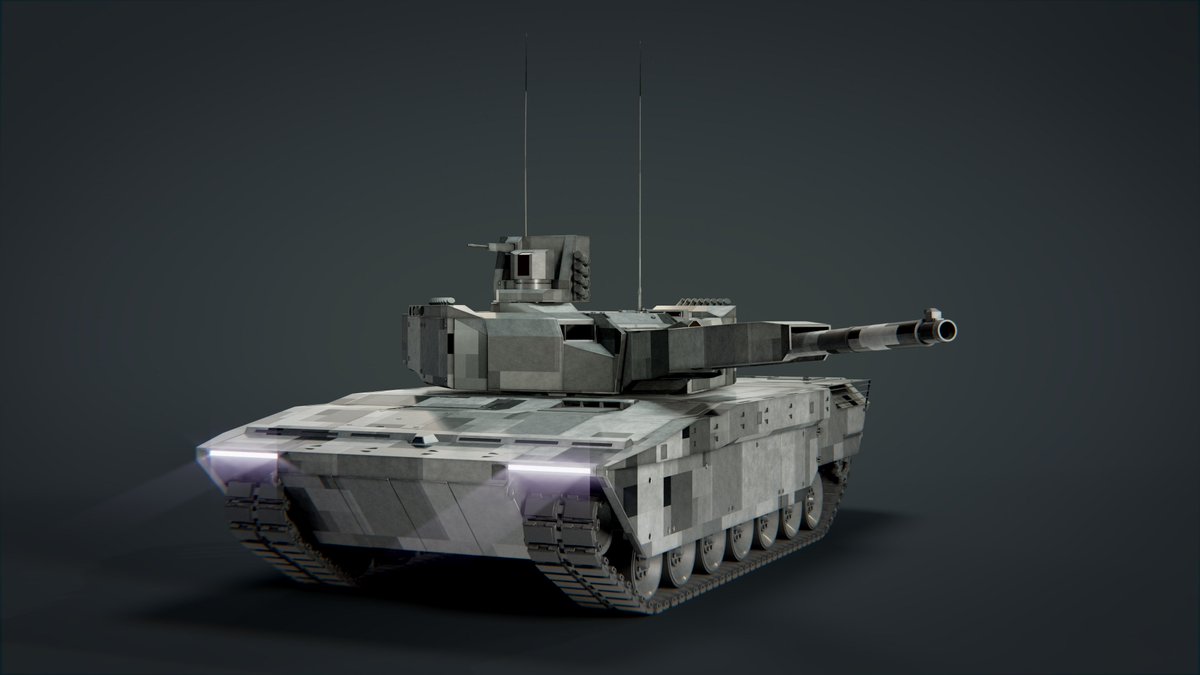 MarcelAdam3D's tweet photo. In time for #Eurosatory, I present the MK.II of the unofficial #MGCS "Werecat" tank. My design changes take into account the features of the brand new #KF51 #Pather and #EMBT.

In the next days I will show the interior design of the tank. 1/x

#tank #Panzer #rheinmetall #Military https://t.co/z2CX4NIiAx
