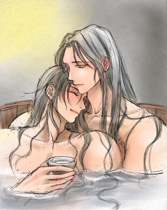 おふぅろ💕
「魏嬰、飲み過ぎ」
「ん…」
#魔道祖師 #mdzs
#忘羨 #一日一忘羨 