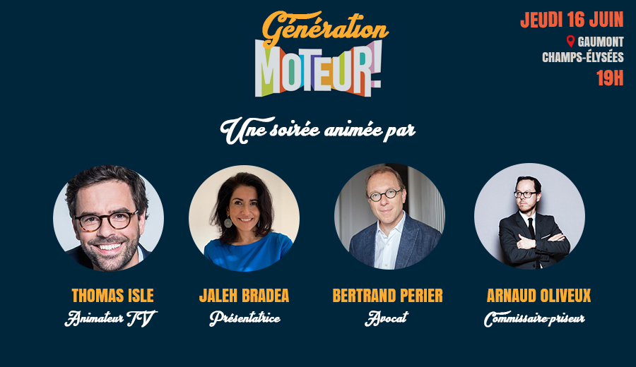 leprojetmoteur's tweet photo. C'est jeudi ! On vous attend nombreux au #GaumontChampsElysées pour notre gde soirée #générationMoteur animée par #ThomasIsle, @JalehBradea @BertrandPerier et #ArnaudOliveux. Des surprises sont prévues...on ne vous en dit pas + !
Inscriptions 👉 https://t.co/cDjsWteNgw https://t.co/SZLfz10KpK