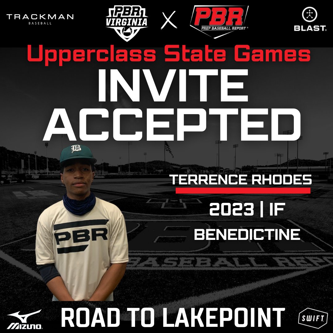 PrepBaseballVA's tweet photo. VA/DC Upperclass State Games:
'23 Terrence Rhodes @terrencerhodess (@BCPBaseball ) is locked in for the Southeast Senior Games qualifier at University of Richmond on June 22.
2023's request your invite now π
https://t.co/yP5mPMG5tC
#PBRIsThere #VADCUpperclass https://t.co/mWKuUW1XtZ
