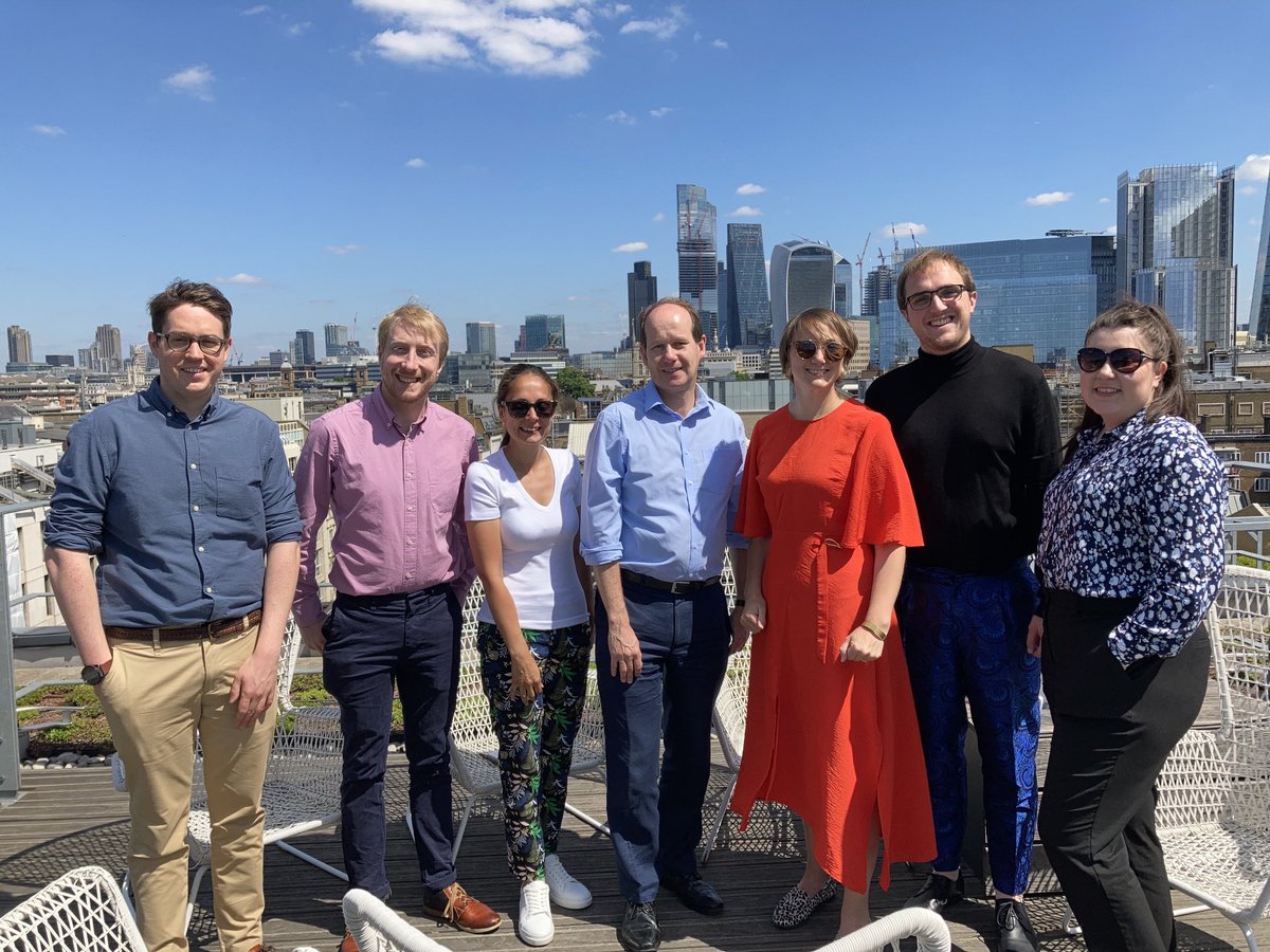 PortmanGroup's tweet photo. Fun day with the whole team at our new offices (what a view! 🤩) celebrating the launch of our new members, rolling out Spill for mental Heath support as well as lunching and learning. 🤔🥪 https://t.co/6YBMmG3jvJ