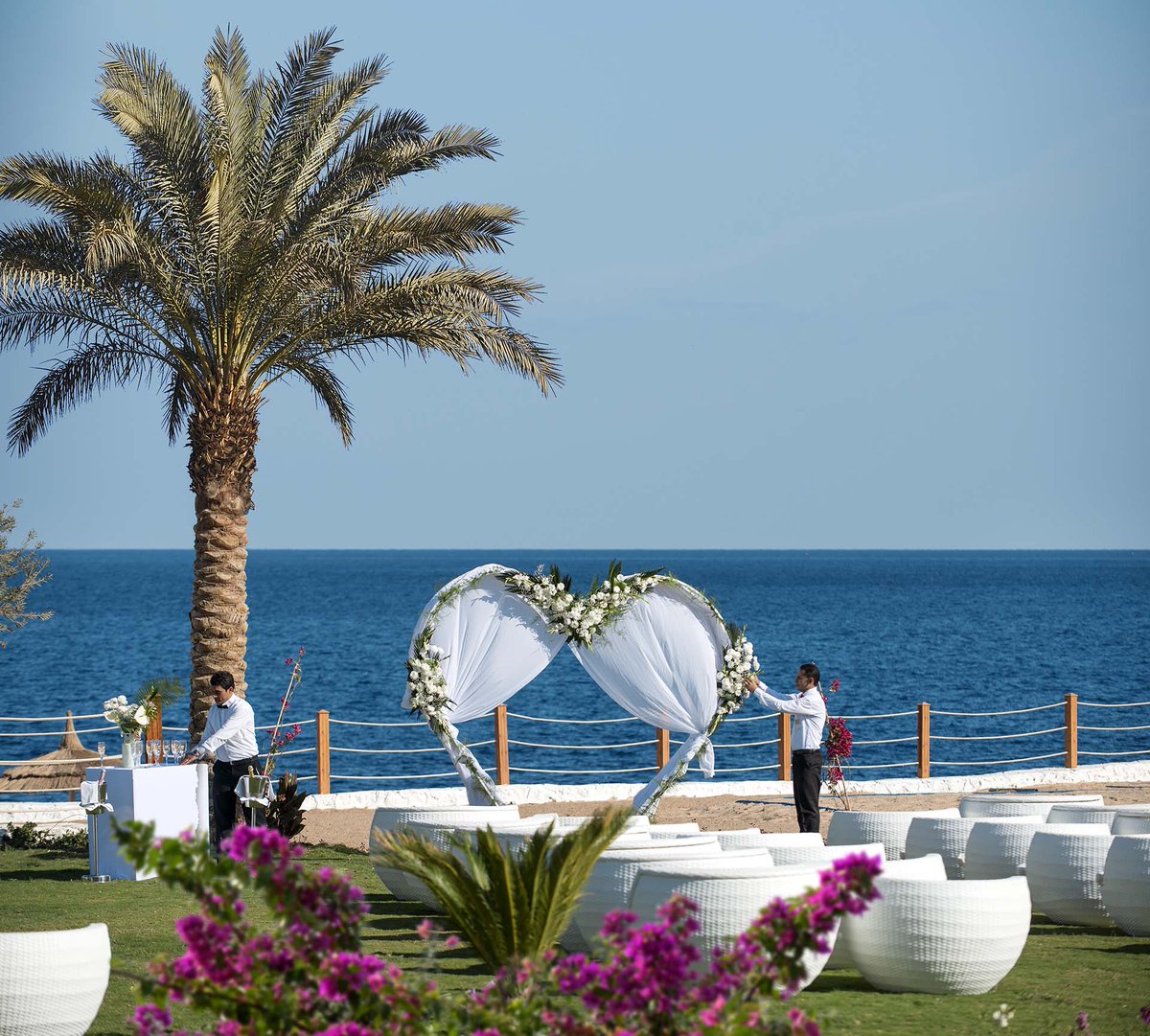 SRMontemare's tweet photo. It’s time to take part in the wedding season and get yours by the best beach in Sharm El Sheikh. 

#SUNRISEResortsAndCruises #SUNRISEMontemareResort #RedSea #SharmElSheikh #ThisIsEgypt #Egypt #Vacation #Travel https://t.co/1aH5o7aUym