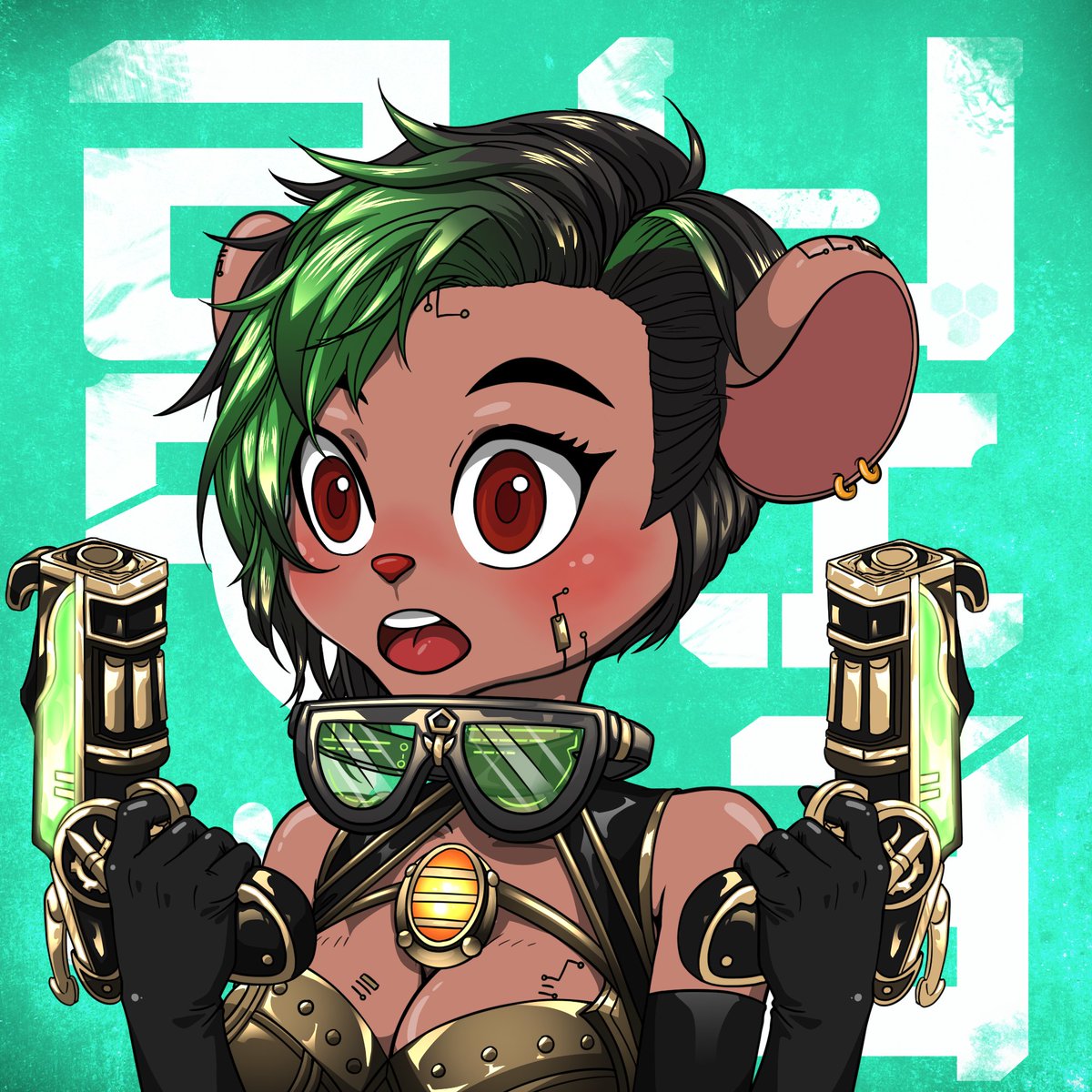 GMC_NFT's tweet photo. Many of the females that are part the 🟢Cyberpunk chose to join because of their casual life-style, to free themselves from the constraints imposed on them in their former lives. 

Whoever tries to take this freedom away from them will have to pay the price... https://t.co/cgOAQFs3ll