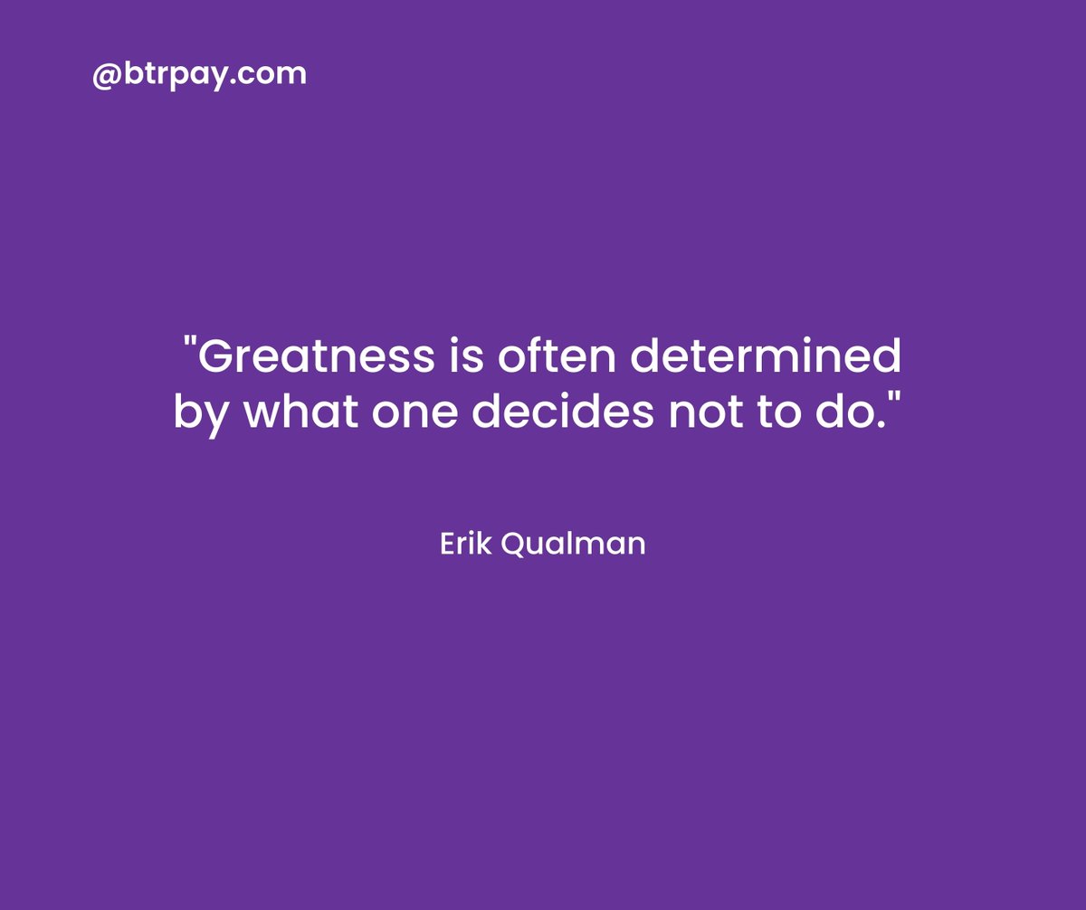 btrpay's tweet photo. By @ErikQualman - One of our favorite quotes 
#erikqualman #quotestoliveby #betterpay https://t.co/nHzBOnOaH1