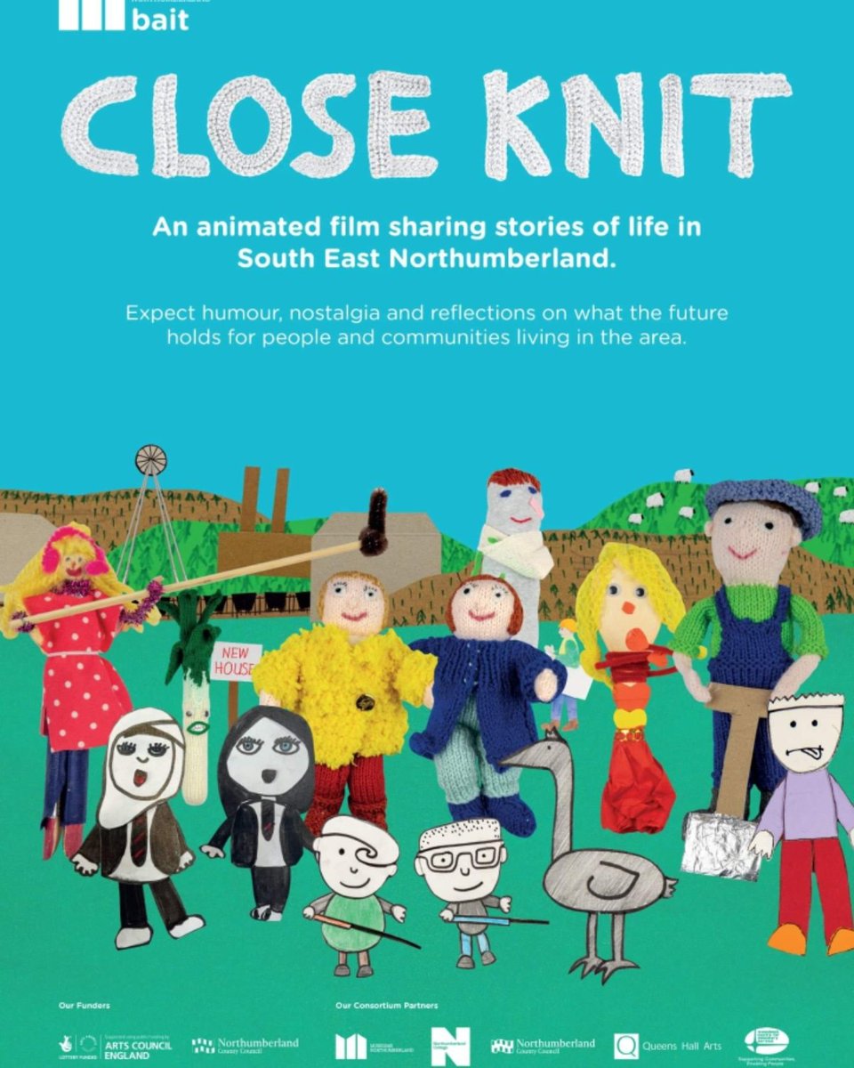 Our animation, 'Close Knit is finally out in the world! I've never produced a film before and it's been a brilliant process. Watch it on the link below 👇
shorturl.at/gmvOY
#CreativePeopleandPlaces #CreateYourPlace 
@ace_national @bait_timeto @AmandaLoomes @carlier_alison