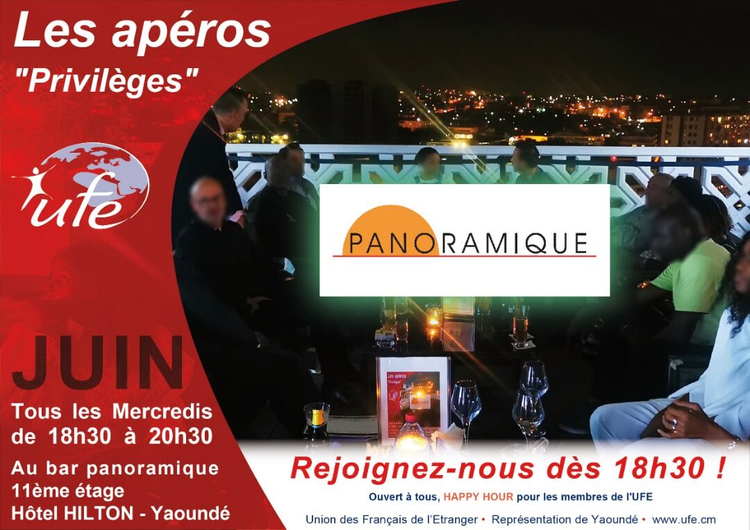 ynote_cm's tweet photo. Demain soir apéro au hilton, les derniers avant la trêve estivale 

#ufe #convivialite #aperotime #luxury #friends #lifestyle #happyness https://t.co/YGORTB3FZB