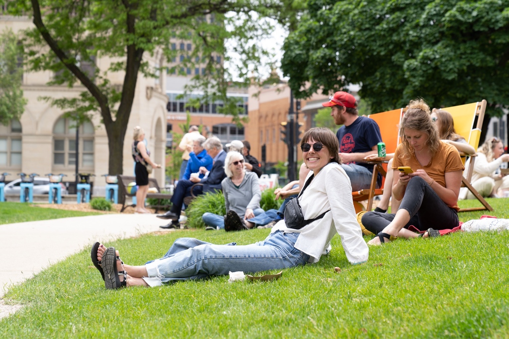 frphoto's tweet photo. Who is ready for the summer and this heat wave
You'll find us at Heart(beats) of the City powered by MGIC at Red Arrow Park on Wednesdays at noon for music and food trucks!
@mkedowntown @mgic @mkecountyparks
#ClaudioFrontRoom #FrontRoom #MKEitback #milwuakee  #milwaukeedowntown https://t.co/8cltkHkbXS
