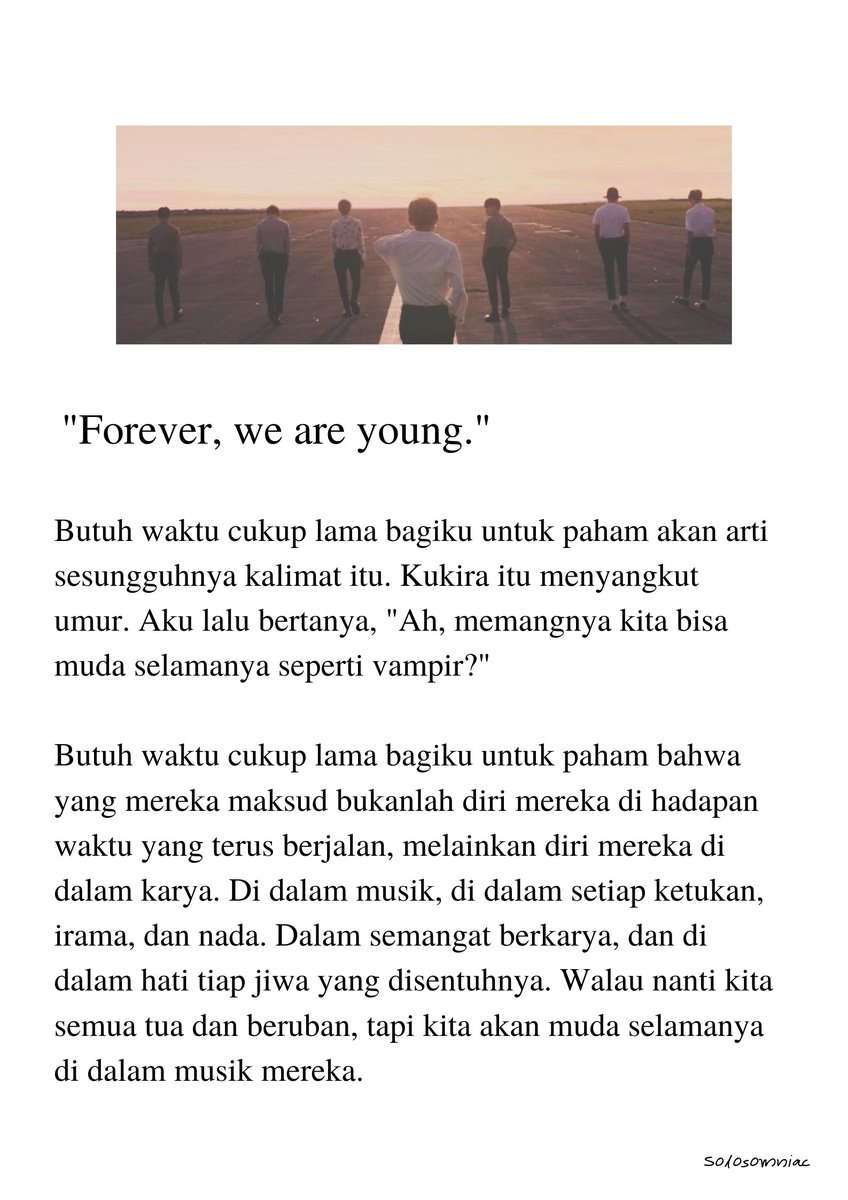 Karya - forever, we are young