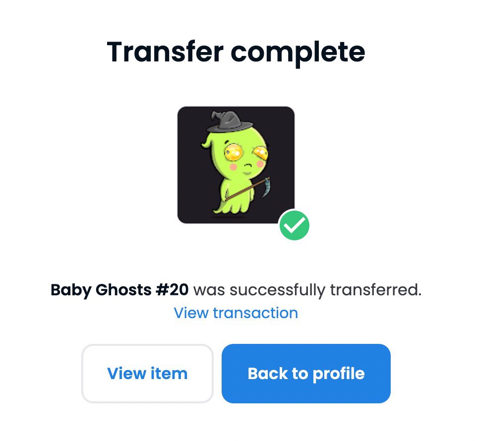 _NFT_Collectors's tweet photo. NFT COLLECTORS ALWAY DELIVER 🔥Congrats again @kidbeas1992 

@BabyGhosts_NFT 

#NFT #NFTCommunity #NFTGiveaway  #NFTCollectors #BabyGhosts https://t.co/158X9WhUYK