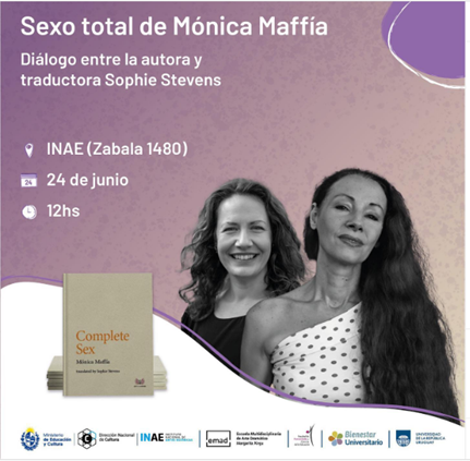 bardolatria's tweet photo. #CompleteSex -English version of my play #SexoTotal- has been published by @intipress translated by @SophieL_Stevens
The launching of the book at @INAECulturaMEC was organized by @bienestarscbu @Udelaruy in joint venture @FHCE_Udelar @emad_uruguay @CulturaMEC
@academia_aaee https://t.co/2TDtksJ4pF