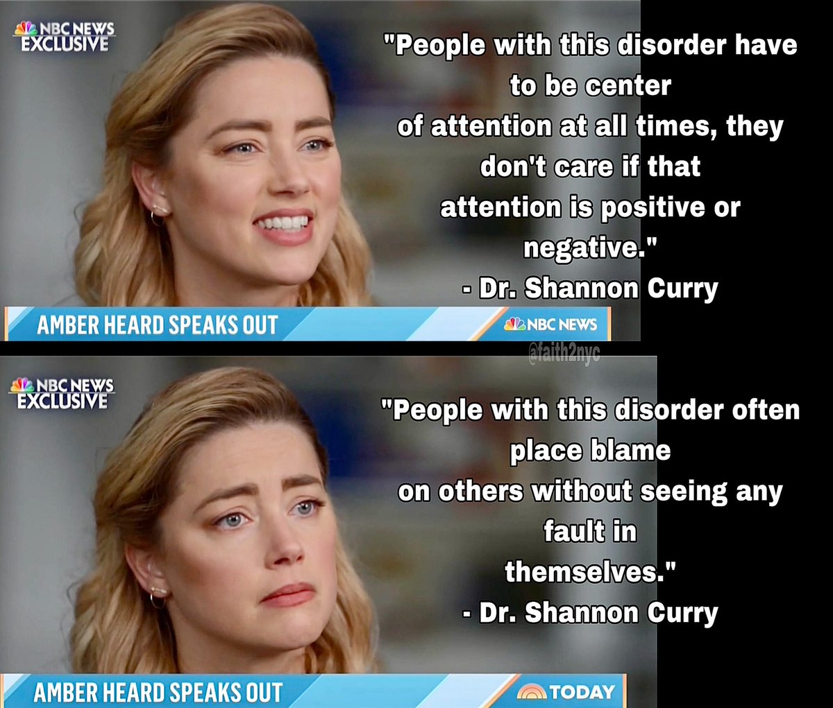 faith2nyc's tweet photo. @justicefor_ah @TODAYshow @SavannahGuthrie It’s hilarious to me her supporters are saying “release the unedited version” when it is released. Also, it’s hard to fairly represent someone who is literally providing Dr Curry correct about her diagnosis daily 🙄🤣 https://t.co/pxkRM6q99z