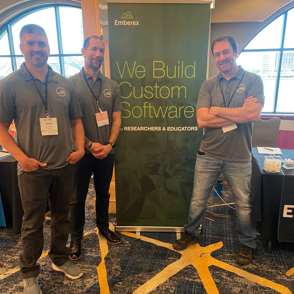 Emberex_Inc's tweet photo. Come say “hi” to the Emberex guys at the AAIDD conference in Jacksonville, FL!  @_aaidd #AAIDD #SEC #CEC #ResearchMatters #Jacksonville #florida https://t.co/7Z4ozxI48K
