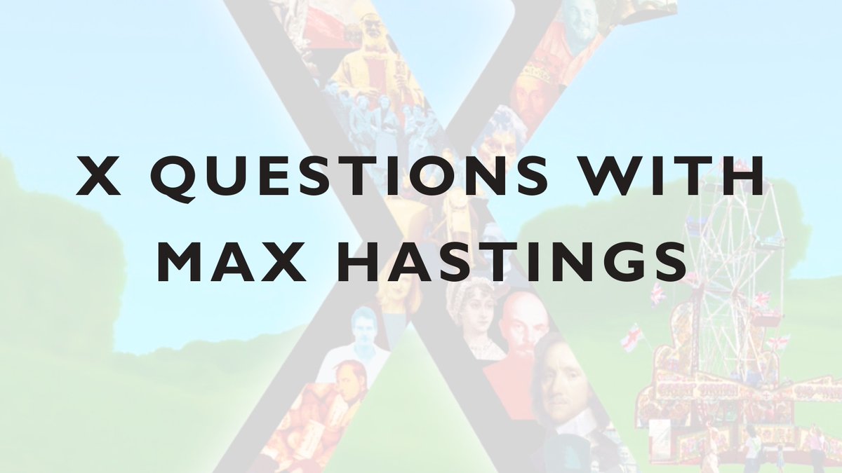 ChalkeFestival's tweet image. We have Max Hastings in the hot-seat at Speaker’s Corner on Wednesday 22 June where he will be answering 10 questions.
What would you like to ask him? 🤔
We’ll record his answer &amp;amp; share it here..

#askthehistorian #speakerscorner #xquestions #amazinghistory