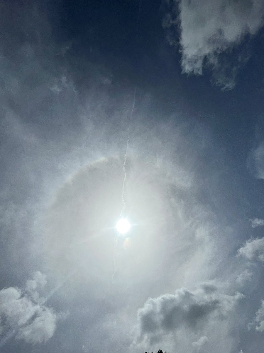 11loveGod11's tweet photo. It’s going to be one of those days I see… #EastTexas #chemtrails #drought #weathercontrol #theyredoingitall #lookup #poison #toxic #ToxicSky #WeNeedRain #ControlTheWater #ControlTheFood #ControlTheWorld https://t.co/unDlouc36w