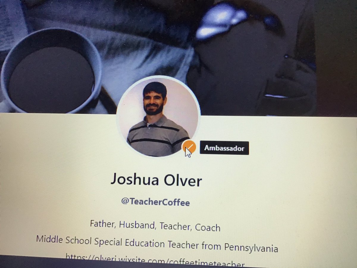 TeacherCoffee's tweet photo. Thank you for the recognition @wakelet #wakeletcommunityweek https://t.co/K6PINckD21