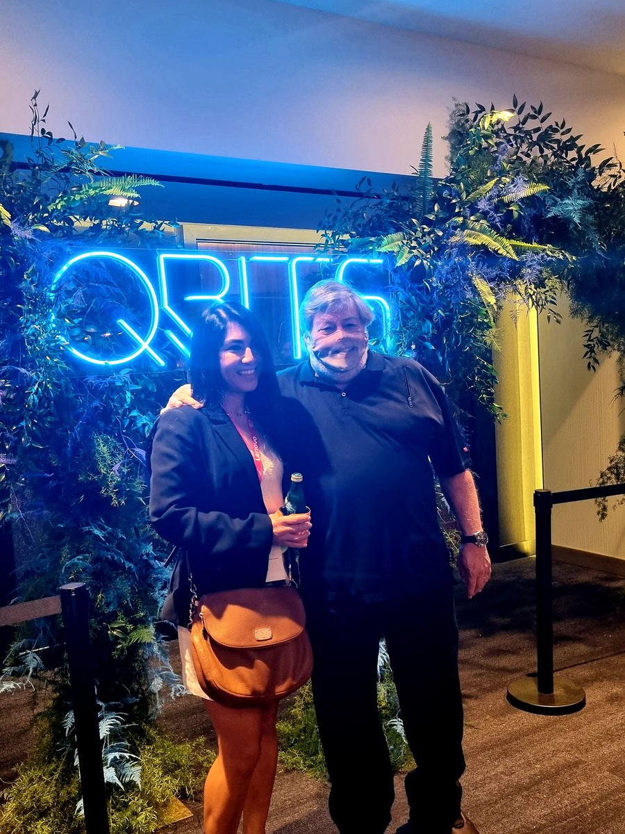 Met the Woz! #genius #humility #inspirational #partners <a href="/quadbridge/">Quadbridge</a> <a href="/boomi/">Boomi</a>
