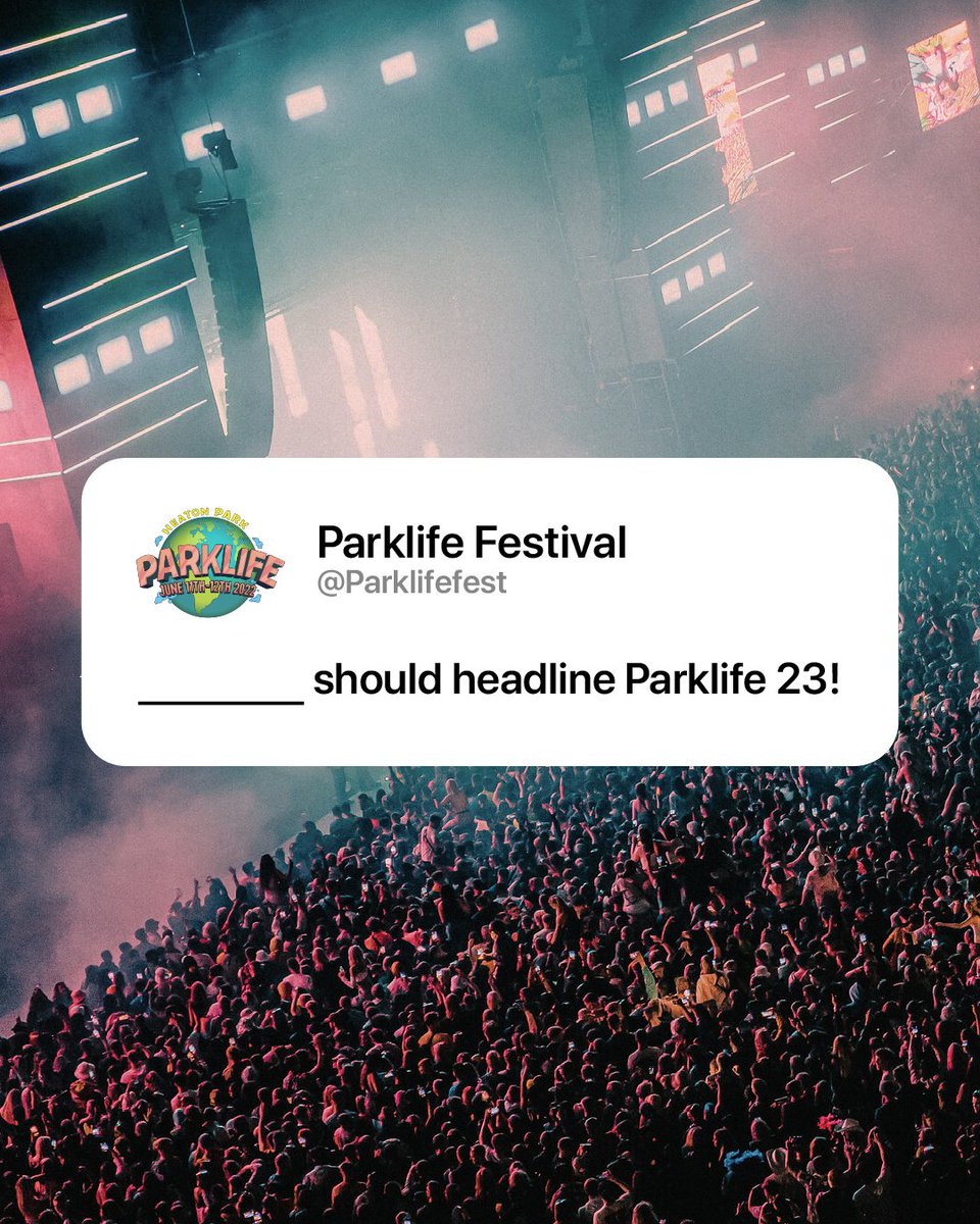 Parklife 🪩 tweet media