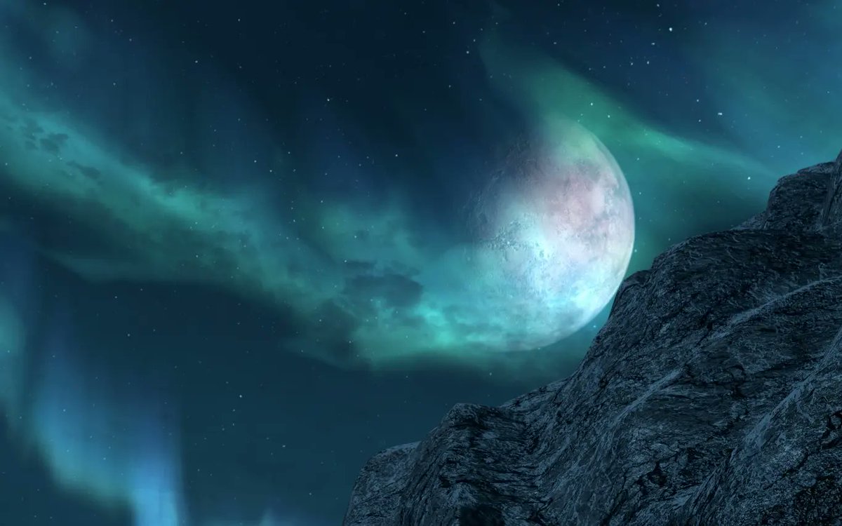 Happdragon's tweet photo. Love #Skyrim 's moons 😍
#VGPNetwork #VPRT #VPCONTEXT #VPEclipse #VPgamers #TheCapturedCollective #Zarngaming #SkyrimSE #TheElderScrolls #ElderScrollsOnline https://t.co/2VHYckbkdp