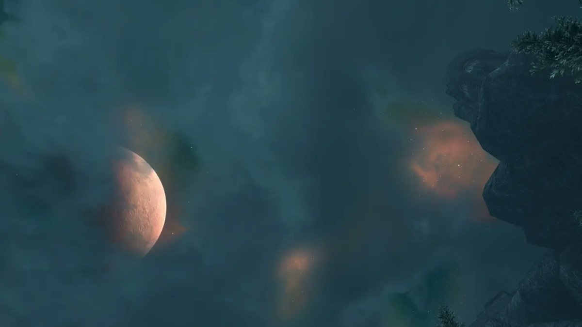 Happdragon's tweet photo. Love #Skyrim 's moons 😍
#VGPNetwork #VPRT #VPCONTEXT #VPEclipse #VPgamers #TheCapturedCollective #Zarngaming #SkyrimSE #TheElderScrolls #ElderScrollsOnline https://t.co/2VHYckbkdp