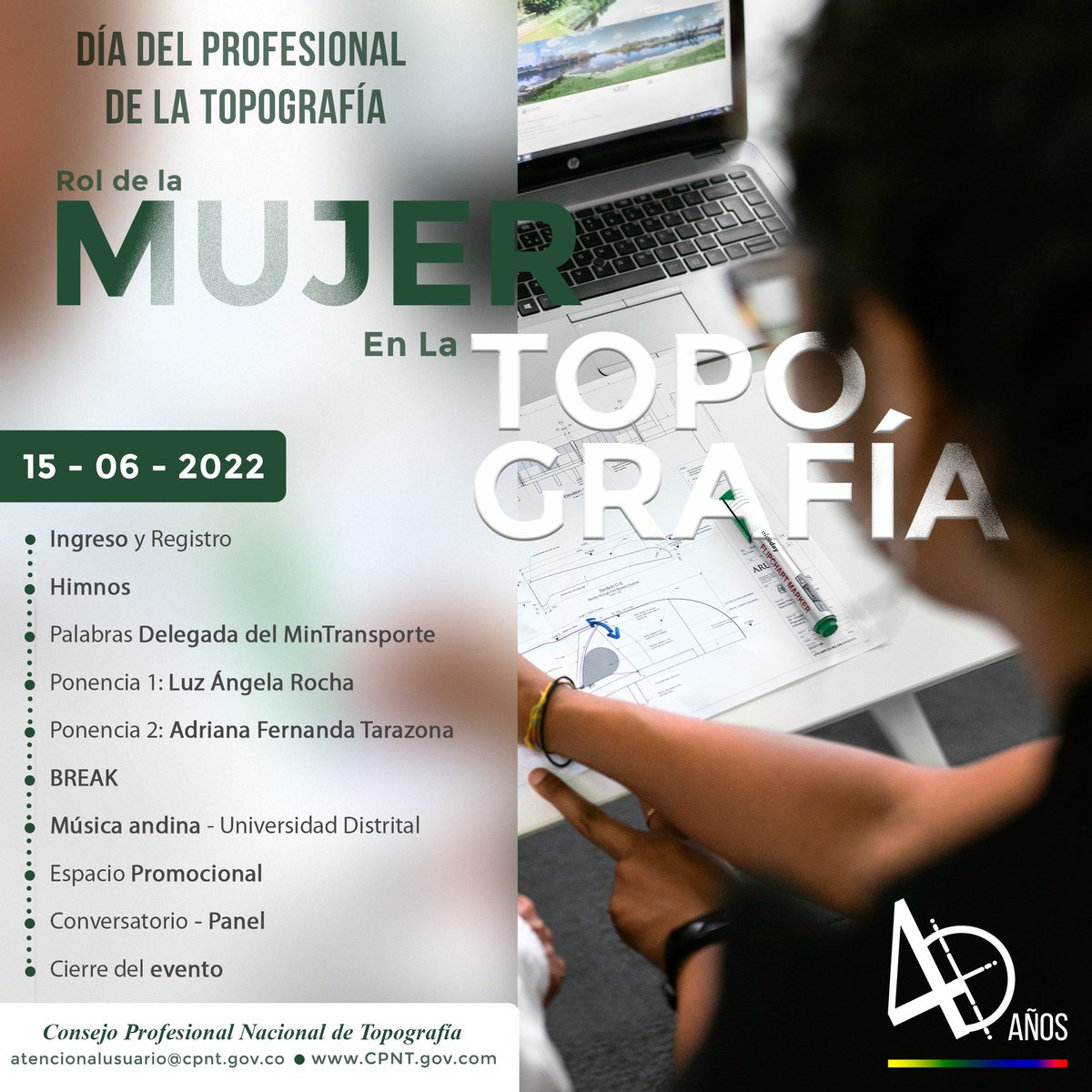 Consejo Profesional Nacional de Topografía tweet media