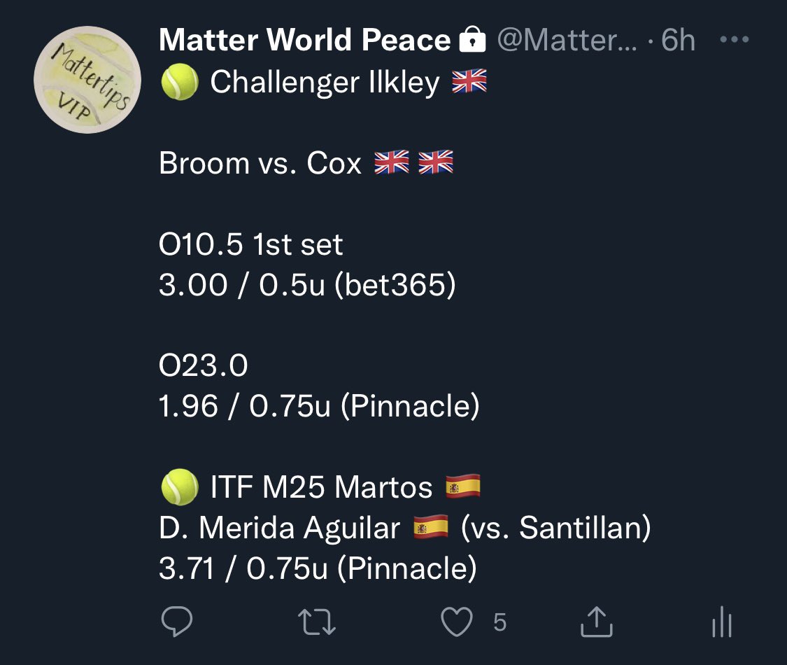 MatterTipTennis's tweet photo. June has always been a lovely month, but 2022 June hits different. https://t.co/G9eK9MLKuR