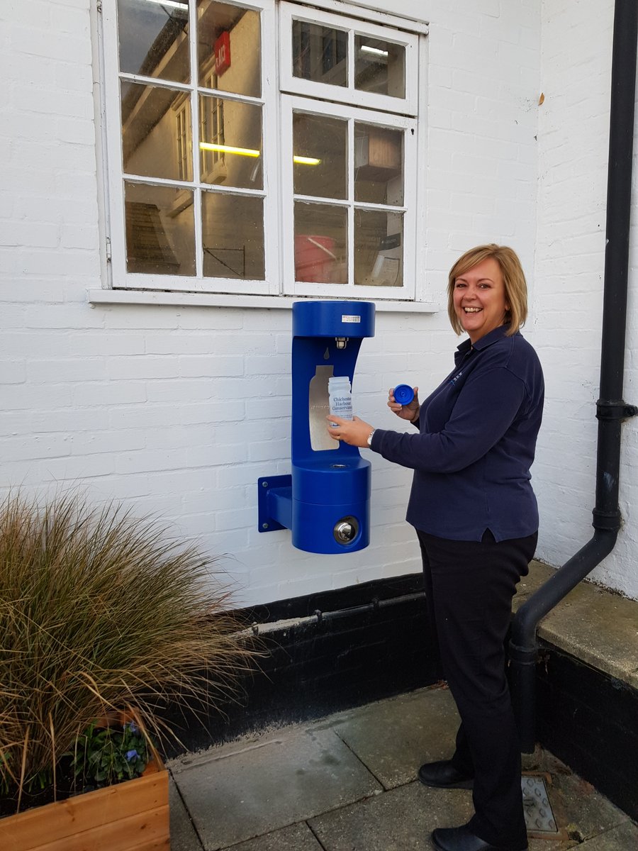 chichesterharbo's tweet photo. It's a hot one this week! This summer fill up your #water bottles at our drinking water station and help reduce the need for #reuse #refill #ecofriendly https://t.co/F5acv0qphK