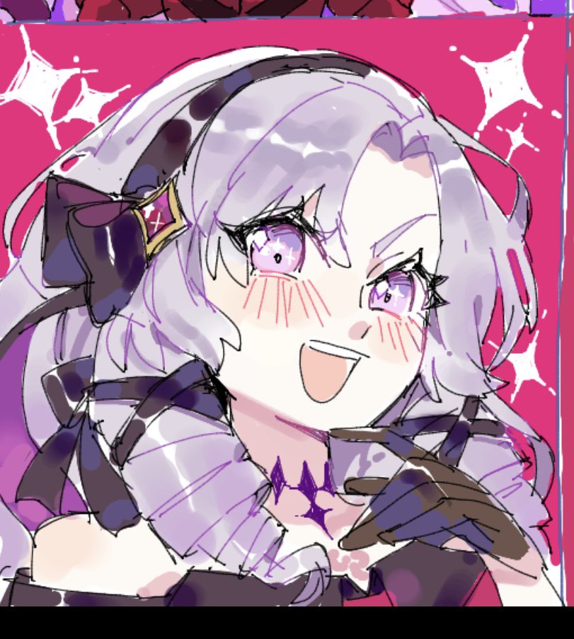 友と絵チャ!
サロメ嬢大会ですわ〜! 