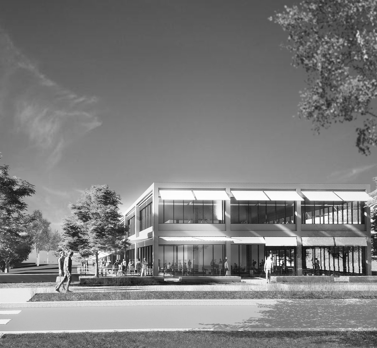 Comment créer une vie de quartier en lisière d'une #zonedactivités existante ?

Notre #équipement sportif et commercial de #Collégien sera une structure transparente et un paysage dédié aux piétons.

MO : <a href="/_EpaMarne/">EpaMarne</a> / <a href="/Proudreed/">Proudreed</a>